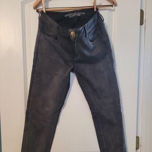 American Eagle Jeggings - Dark Grey - Sz 8